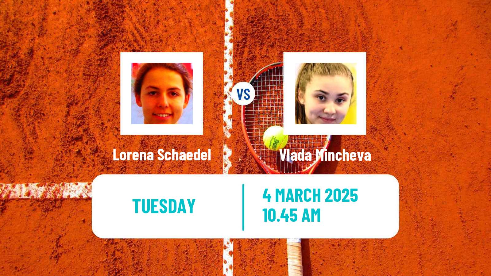 Tennis ITF W15 Hagetmau Women Lorena Schaedel - Vlada Mincheva