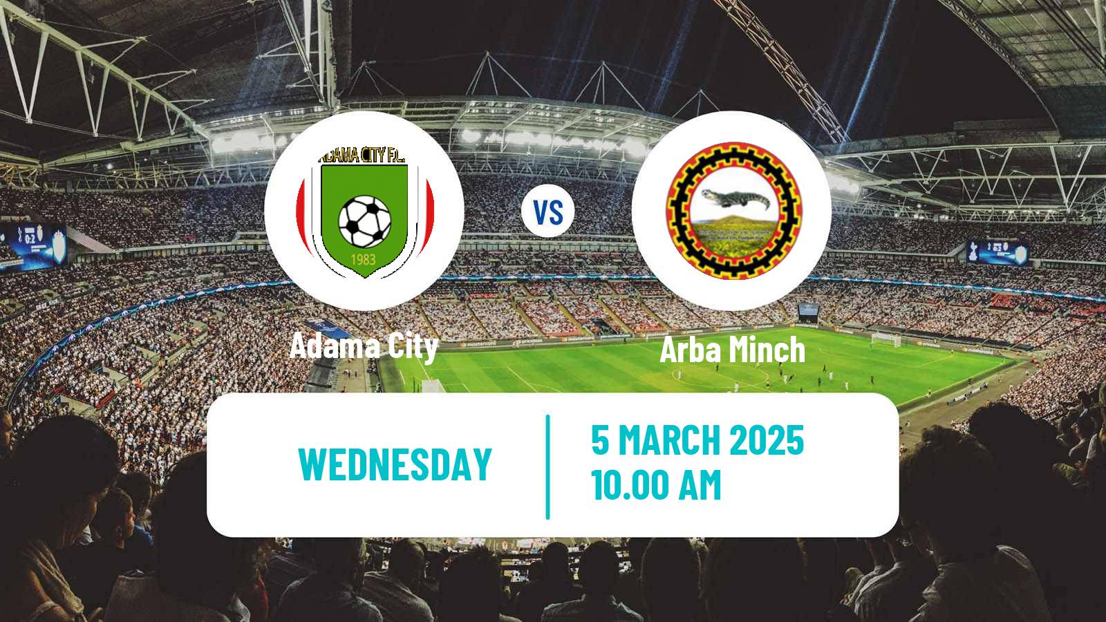 Soccer Ethiopian Premier League Adama City - Arba Minch