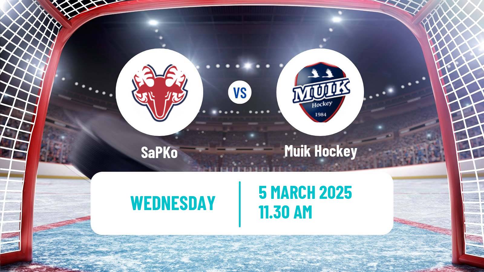 Hockey Finnish Suomi-sarja SaPKo - Muik Hockey