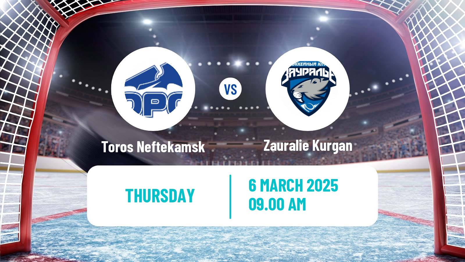 Hockey VHL Toros Neftekamsk - Zauralie Kurgan
