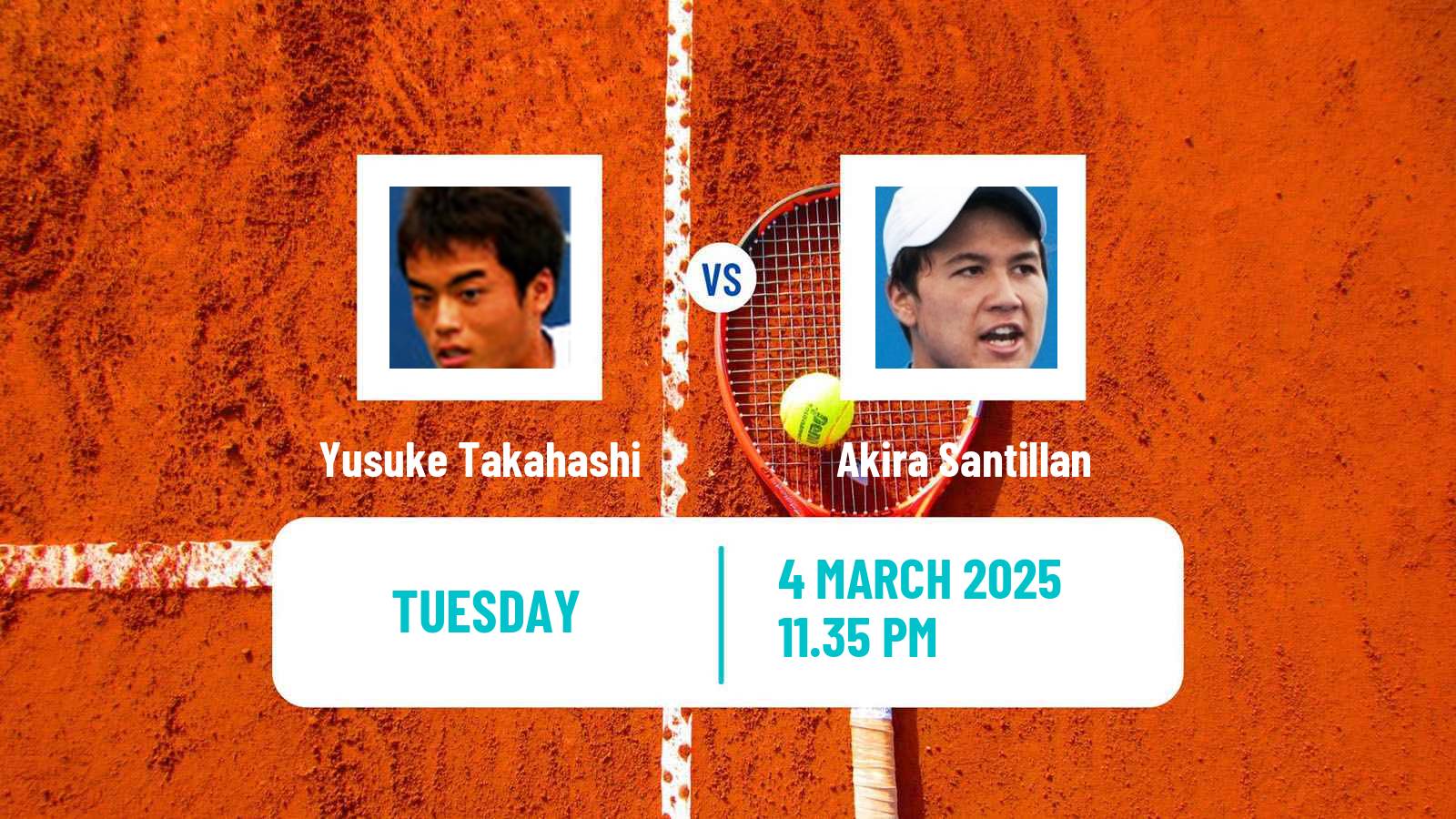 Tennis ITF M15 Maanshan 2 Men Yusuke Takahashi - Akira Santillan