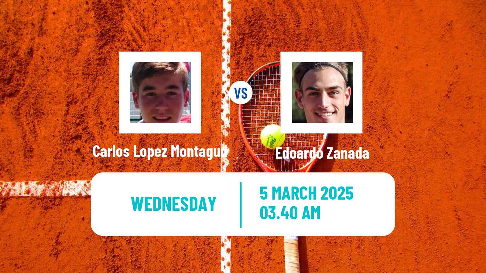 Tennis ITF M15 Antalya 7 Men Carlos Lopez Montagud - Edoardo Zanada