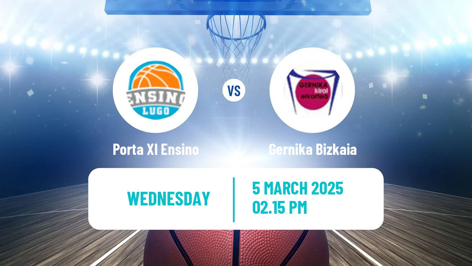 Basketball Spanish Liga Femenina Basketball Porta XI Ensino - Gernika Bizkaia