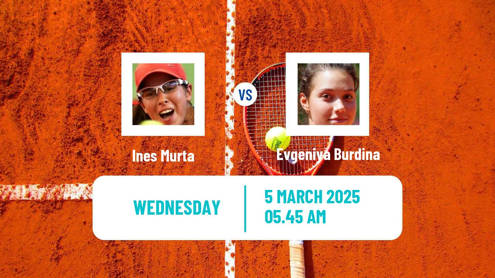 Tennis ITF W15 Sharm Elsheikh 6 Women 2025 Ines Murta - Evgeniya Burdina