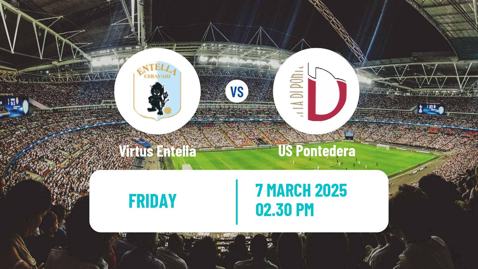 Soccer Italian Serie C Group B Virtus Entella - Pontedera