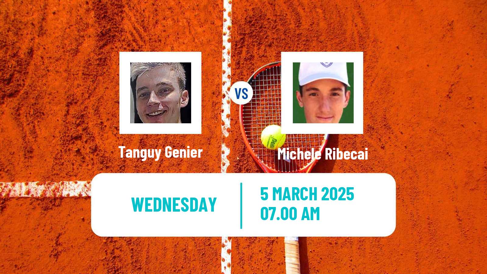 Tennis ITF M25 Trimbach Men Tanguy Genier - Michele Ribecai