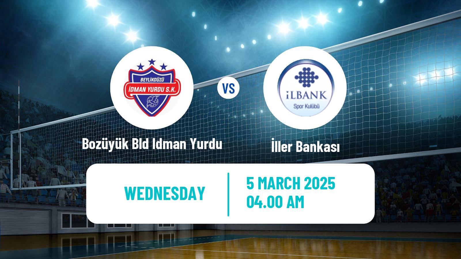 Volleyball Turkish 1 Ligi Volleyball Women Bozüyük Bld Idman Yurdu - İller Bankası