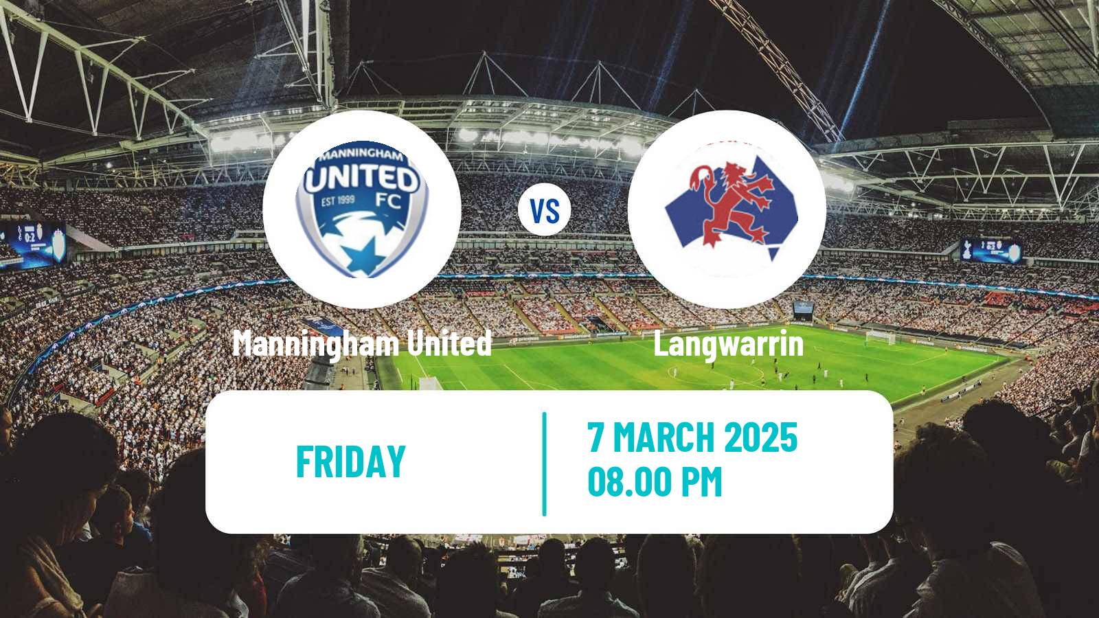 Soccer Australian Victoria Premier League Manningham United - Langwarrin