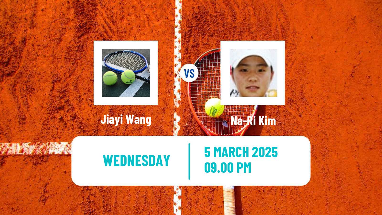 Tennis ITF W15 Maanshan 2 Women Jiayi Wang - Na-Ri Kim