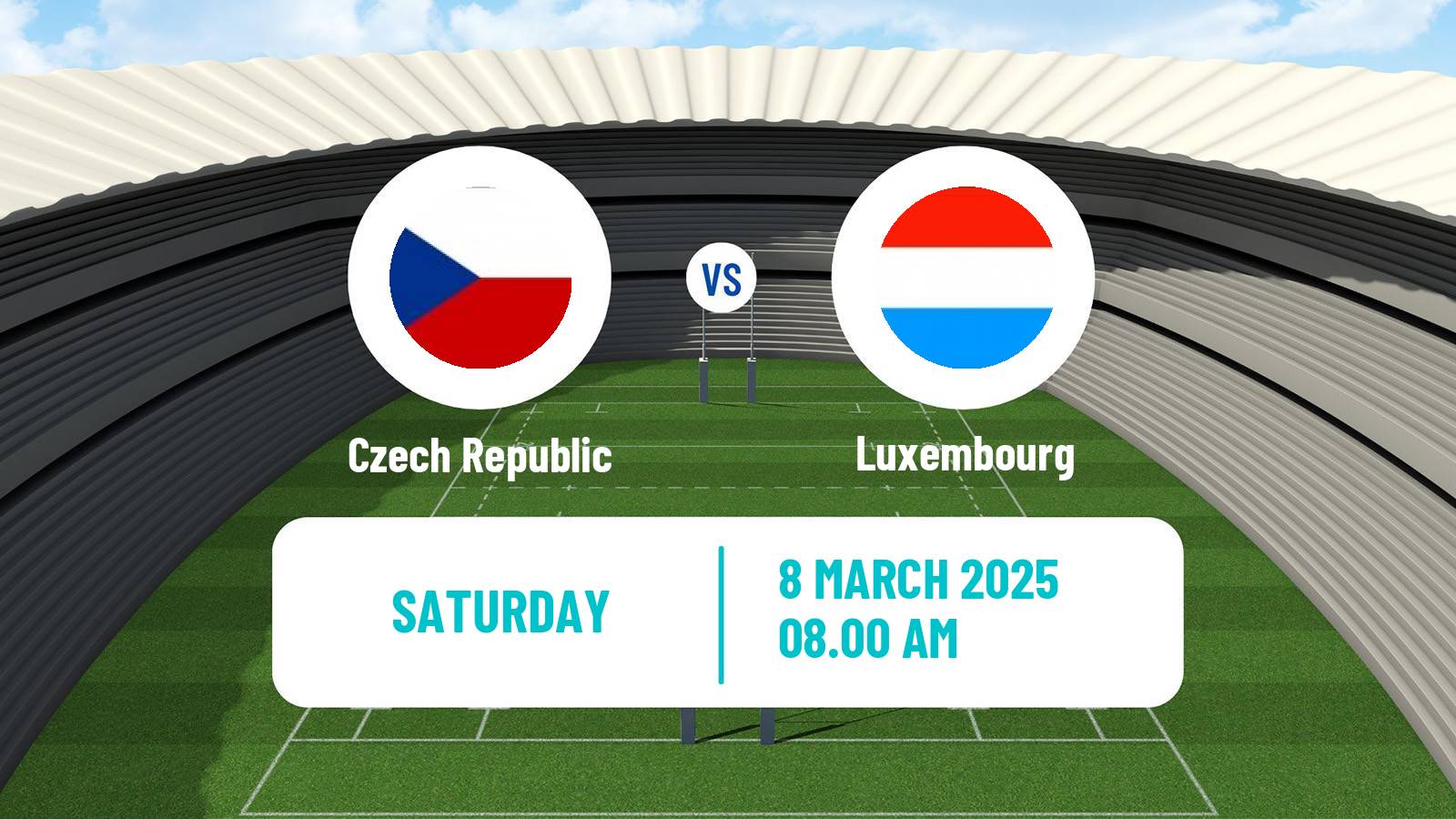 Rugby union Rugby Europe Trophy Czech Republic - Luxembourg