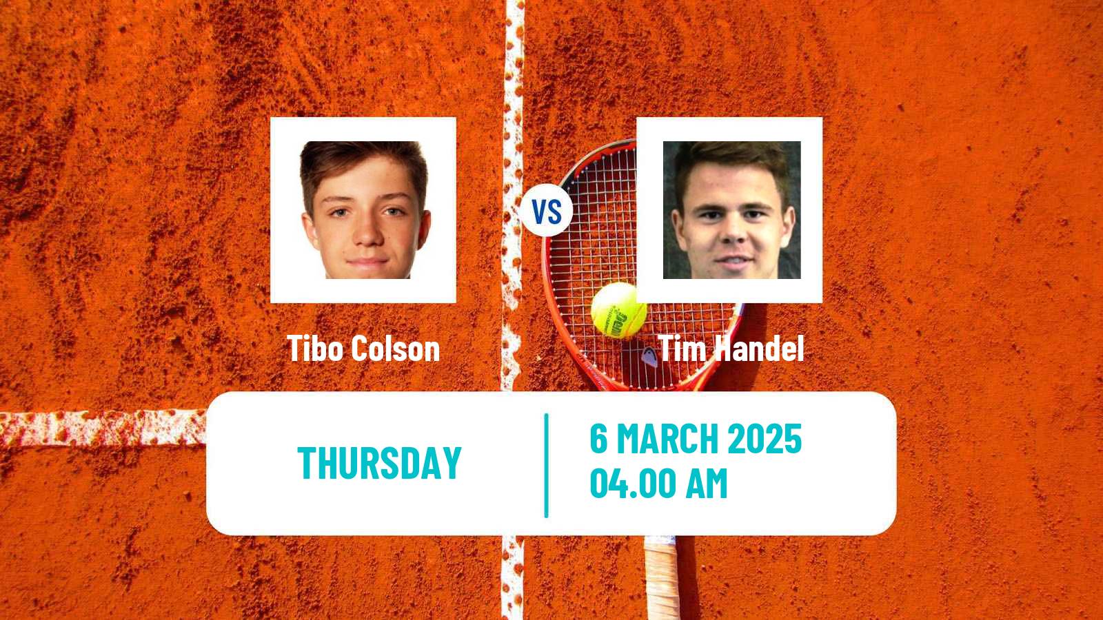 Tennis ITF M25 Trimbach Men Tibo Colson - Tim Handel