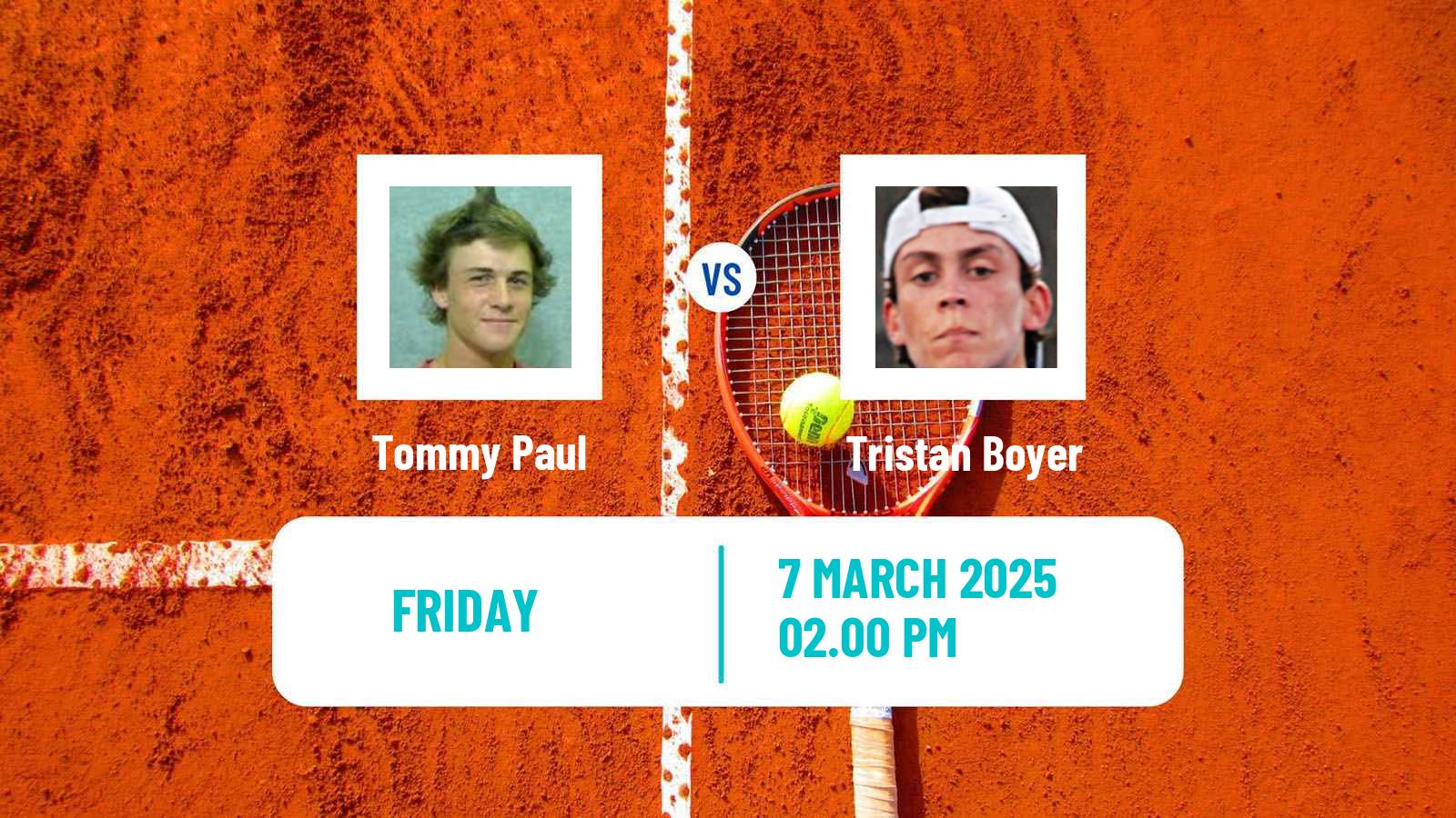 Tennis ATP Indian Wells Tommy Paul - Tristan Boyer