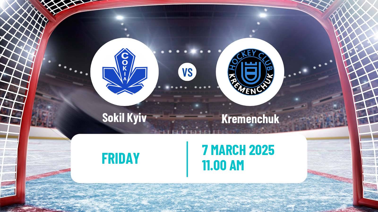 Hockey Ukrainian UHL Sokil Kyiv - Kremenchuk