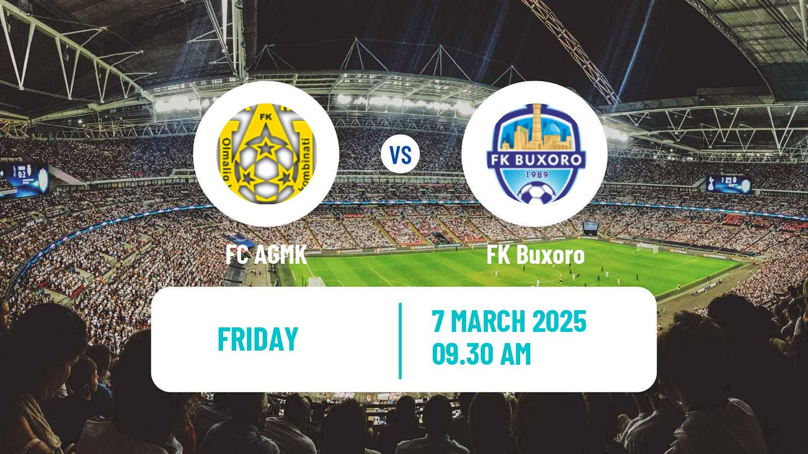 Soccer Uzbek League AGMK - Buxoro