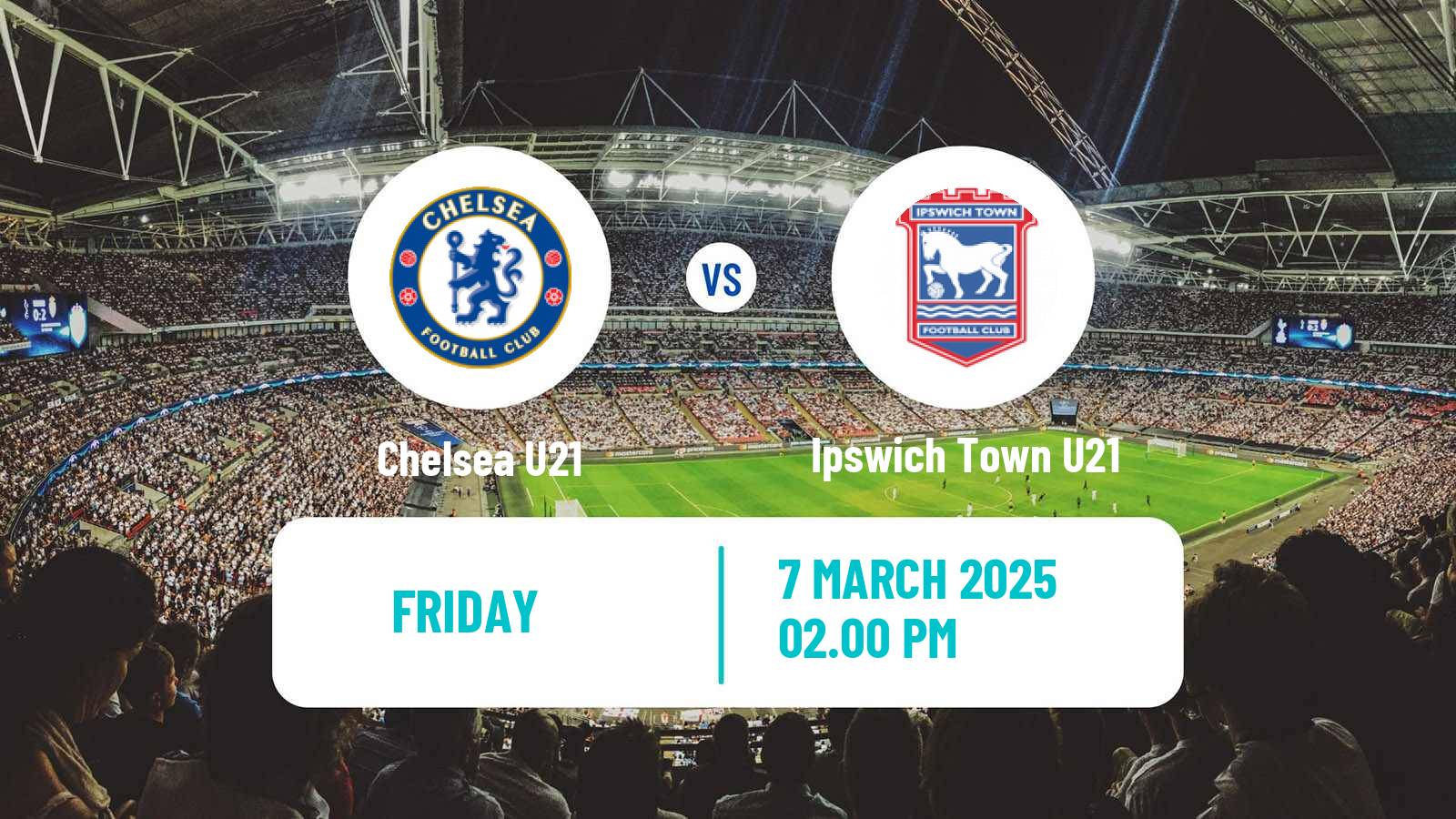 Soccer English Premier League Cup Chelsea U21 - Ipswich Town U21