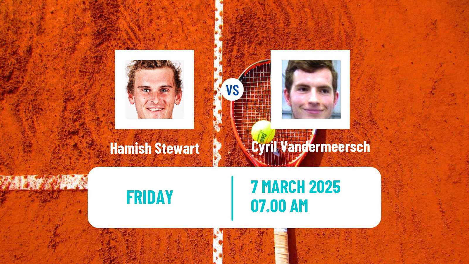 Tennis ITF M15 Poitiers Men Hamish Stewart - Cyril Vandermeersch