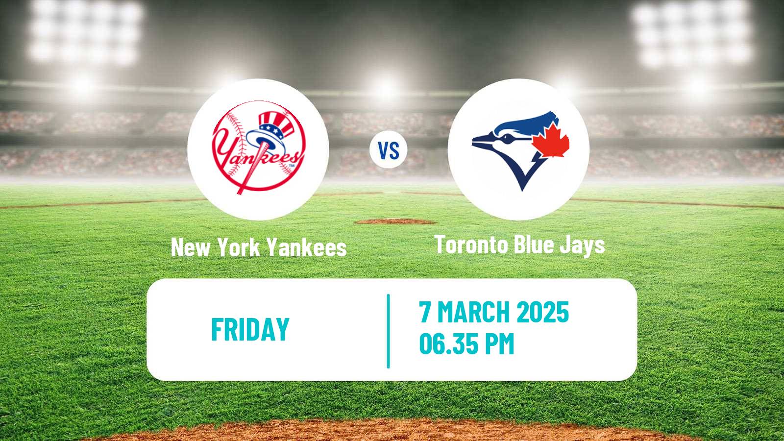 Baseball MLB Spring Training New York Yankees - Toronto Blue Jays