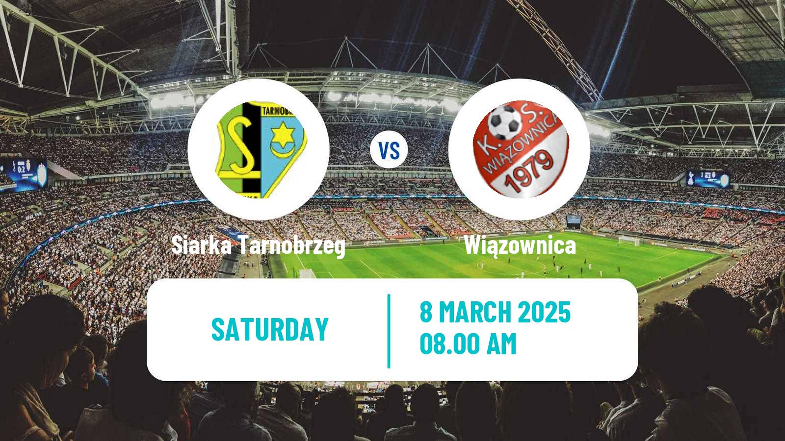 Soccer Polish Division 3 - Group IV Siarka Tarnobrzeg - Wiązownica