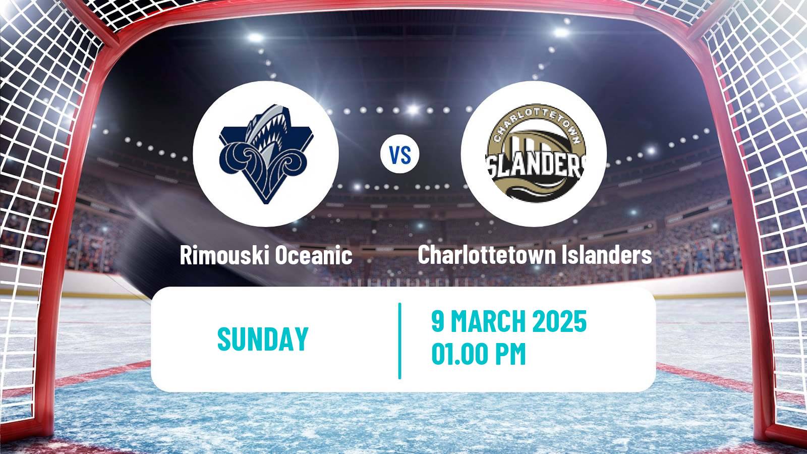 Hockey QMJHL Rimouski Oceanic - Charlottetown Islanders