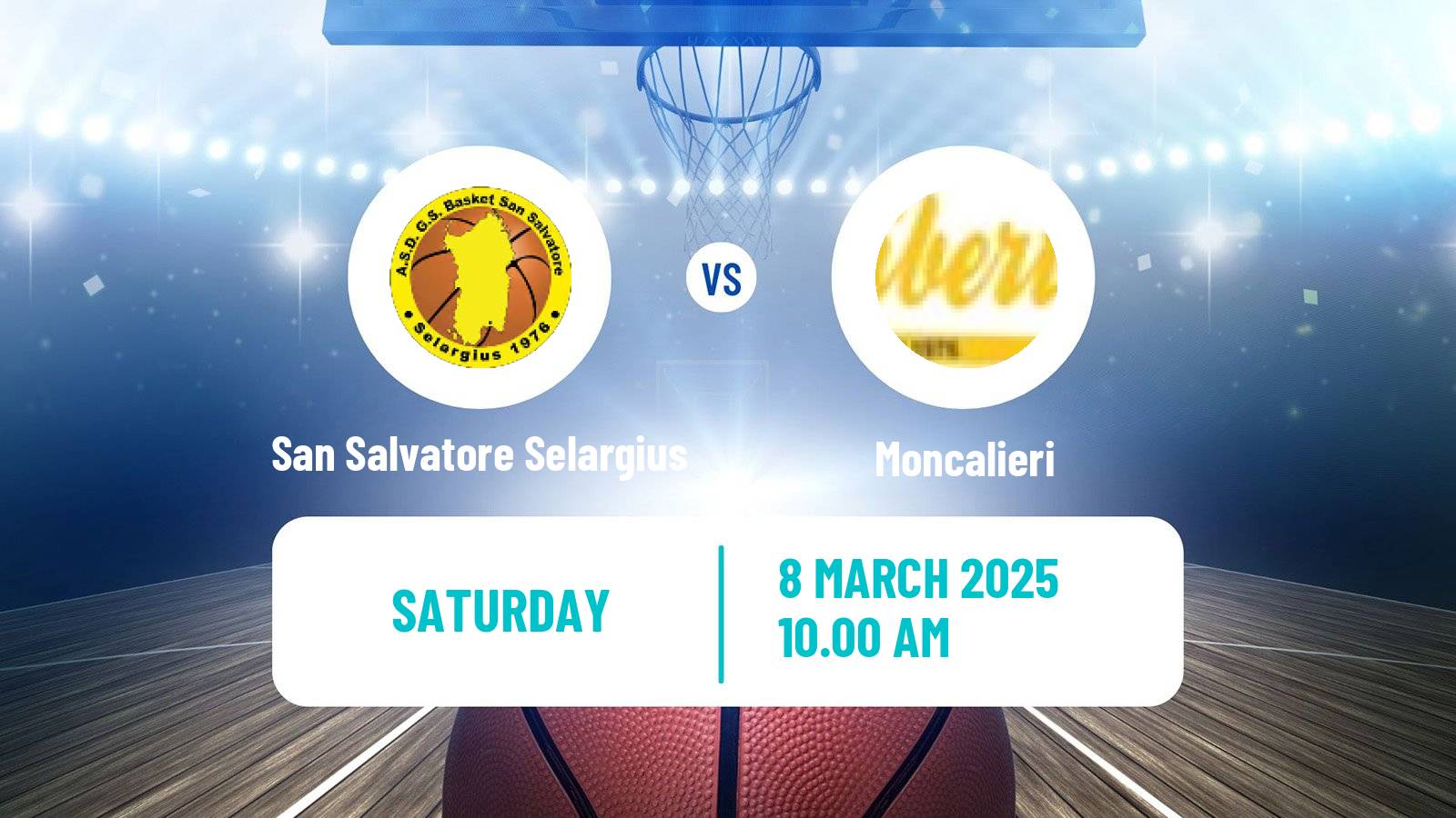 Basketball Serie A2 Basketball Women Group A San Salvatore Selargius - Moncalieri