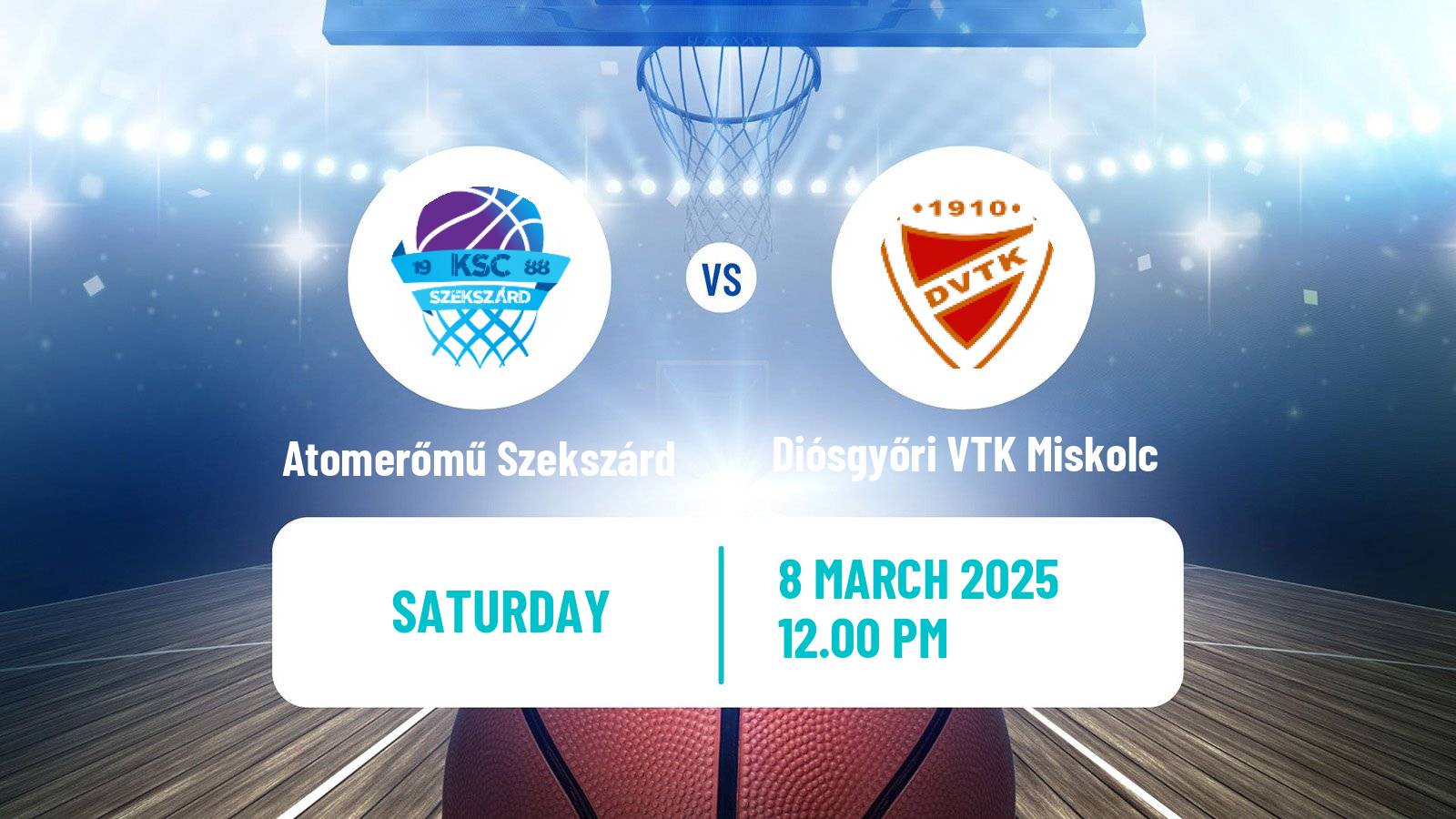 Basketball Hungarian NB I Basketball Women Atomerőmű Szekszárd - Diósgyőri VTK Miskolc