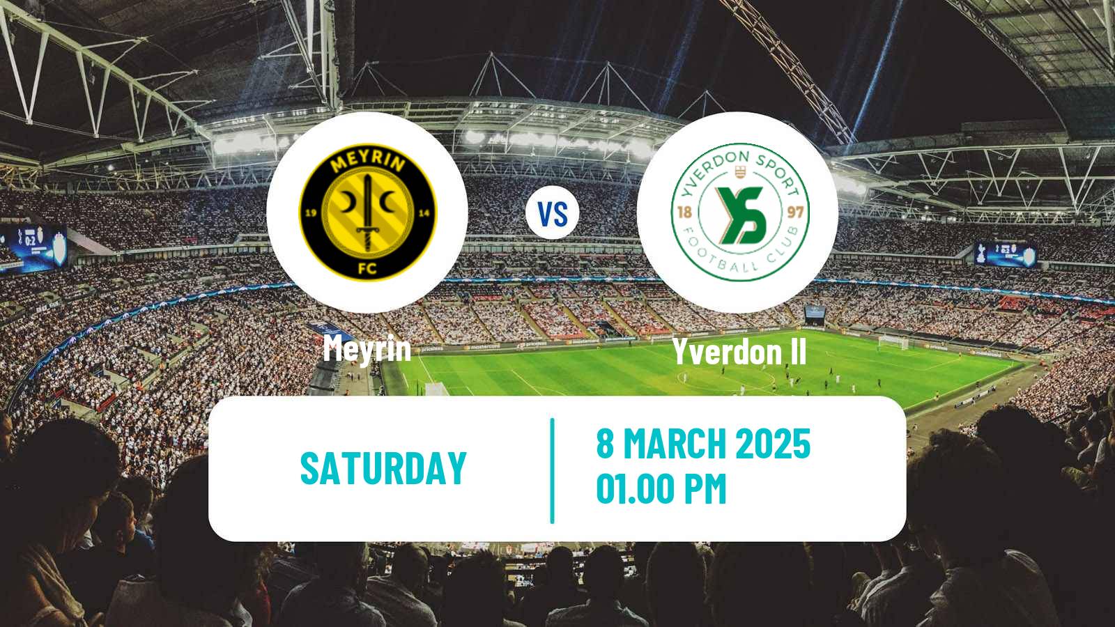 Soccer Swiss 1 Liga Classic Group 1 Meyrin - Yverdon II