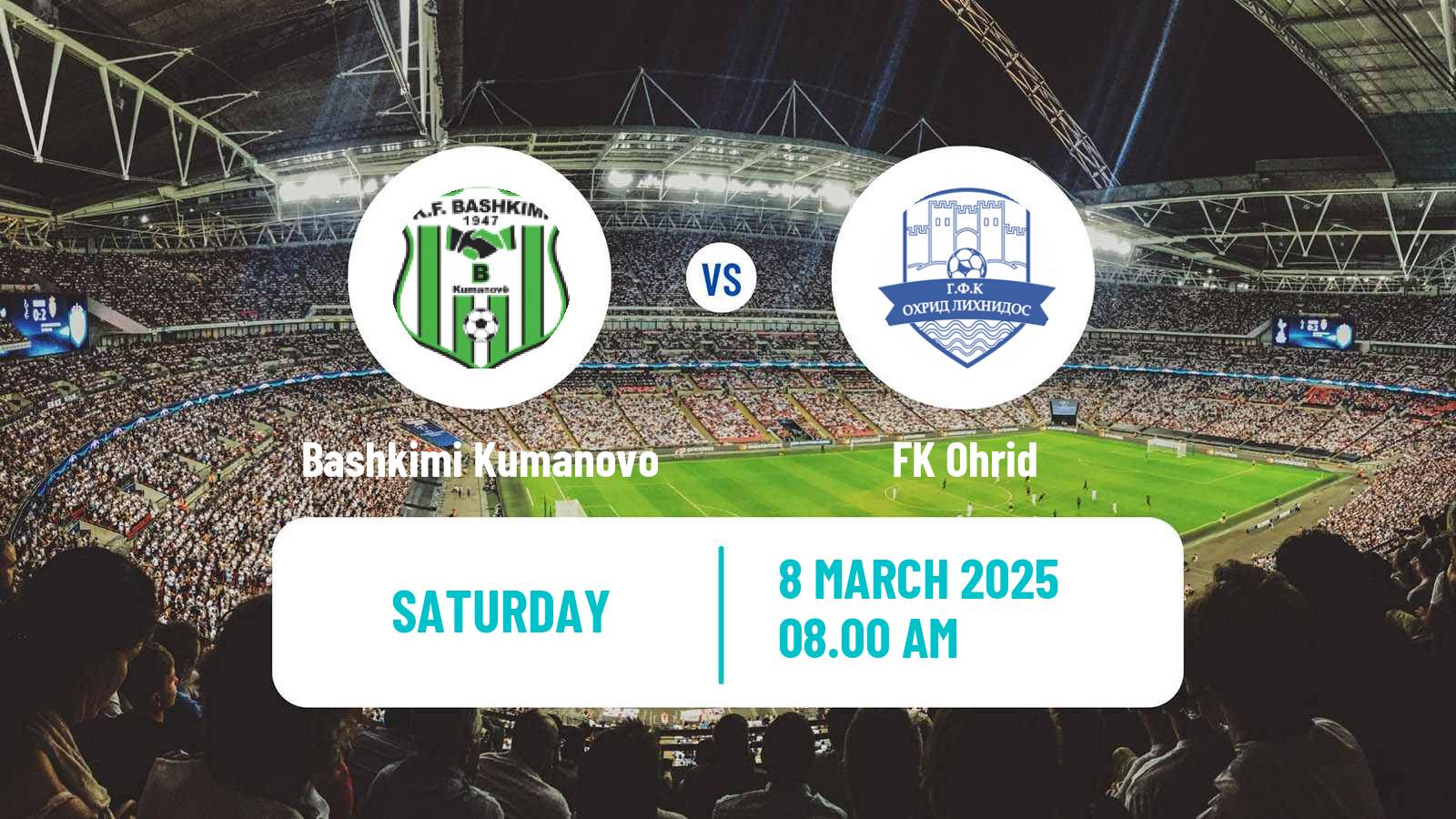 Soccer North Macedonian 2 MFL Bashkimi Kumanovo - Ohrid
