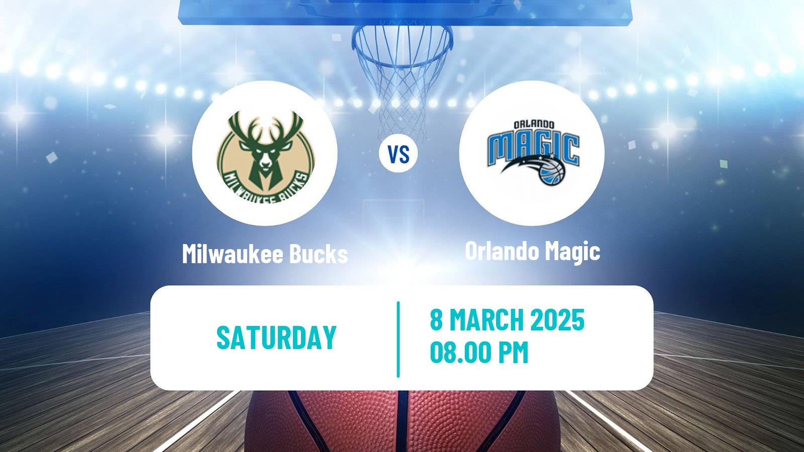 Basketball NBA Milwaukee Bucks - Orlando Magic