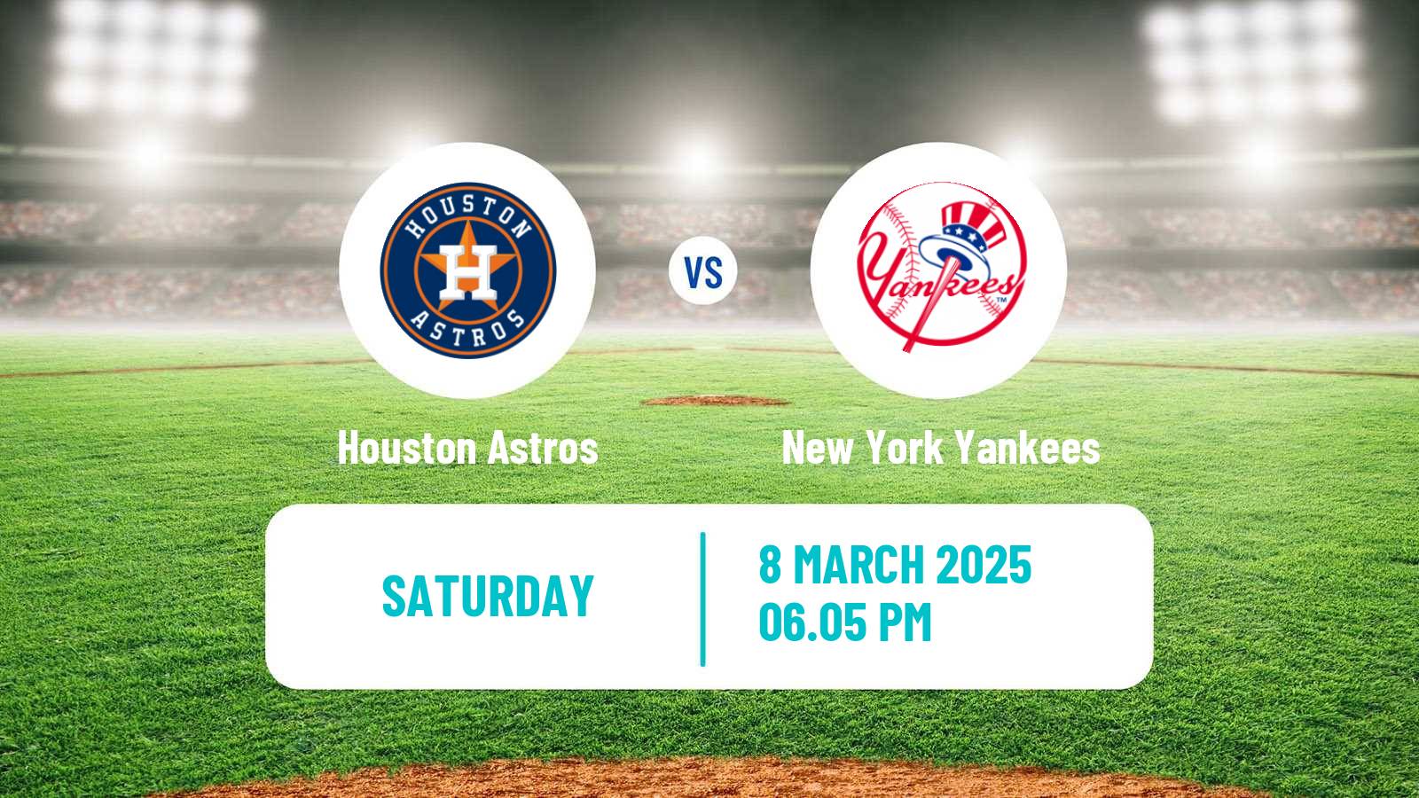 Baseball MLB Spring Training Houston Astros - New York Yankees