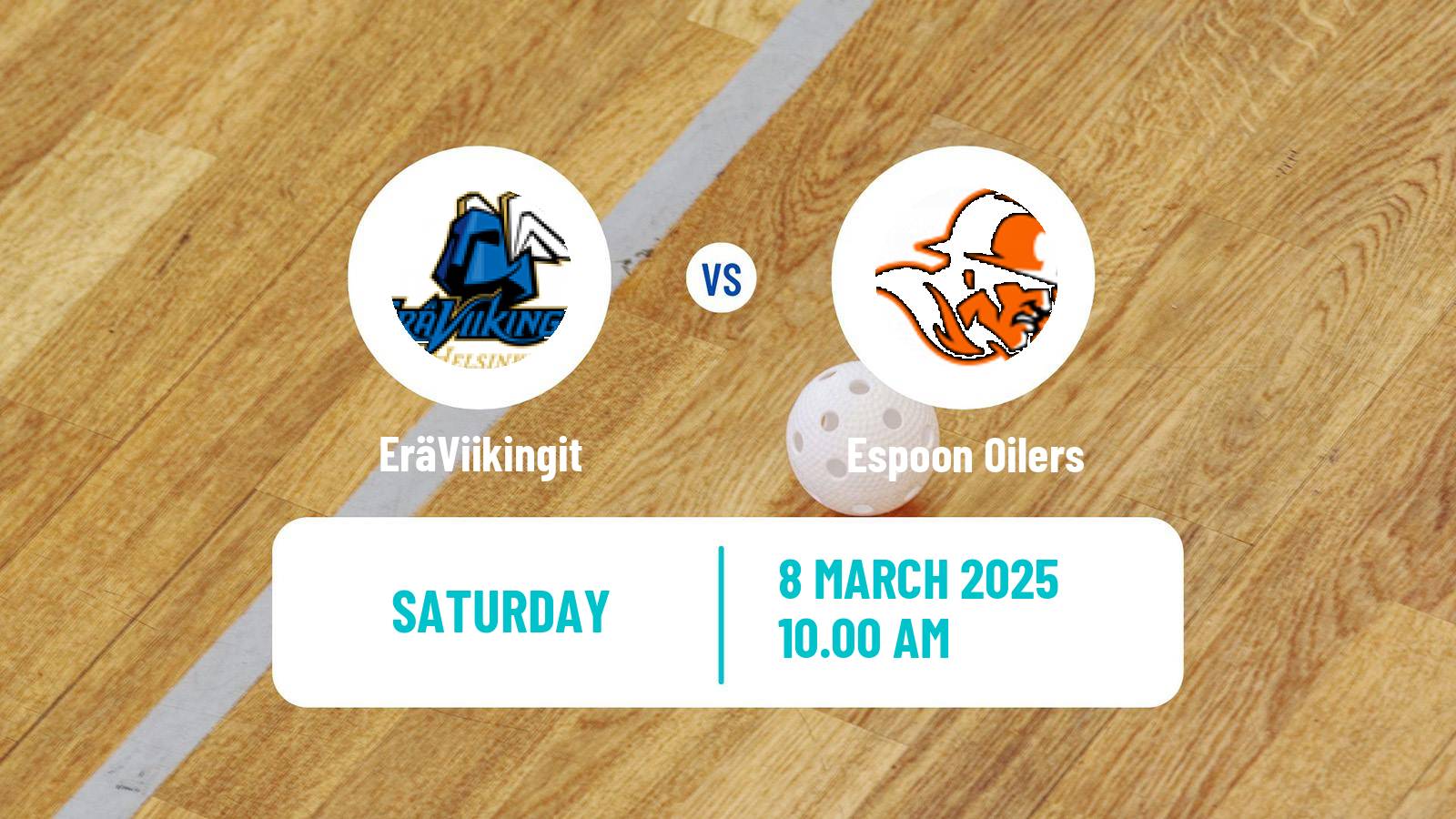 Floorball Finnish F-Liiga EräViikingit - Espoon Oilers