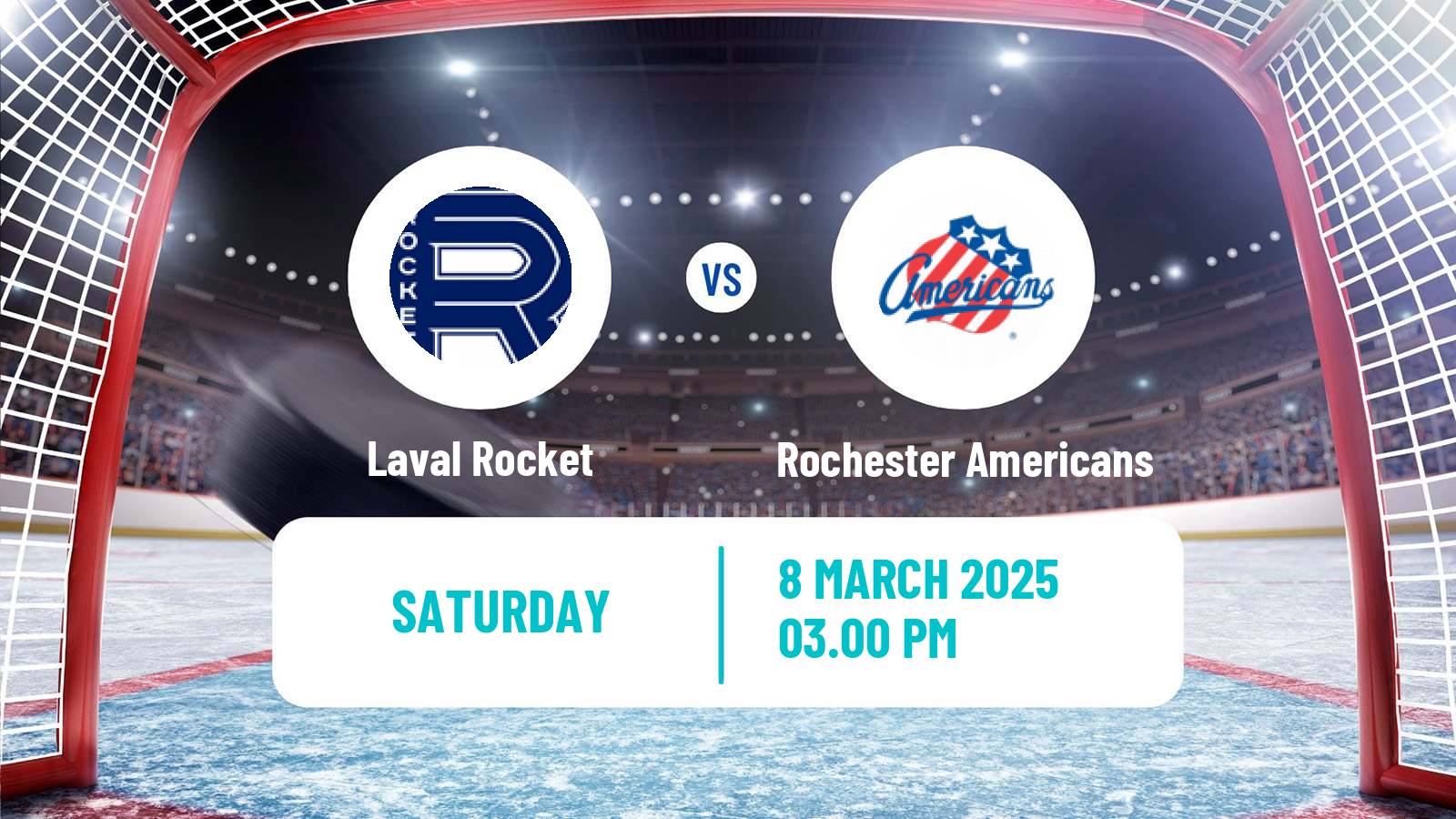 Hockey AHL Laval Rocket - Rochester Americans