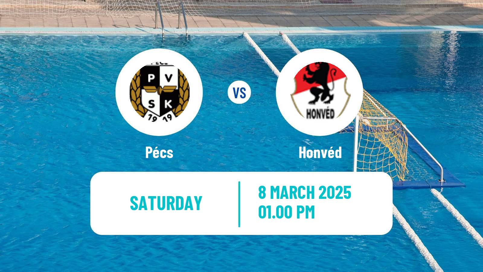 Water polo Hungarian OB I Water Polo Pécs - Honvéd