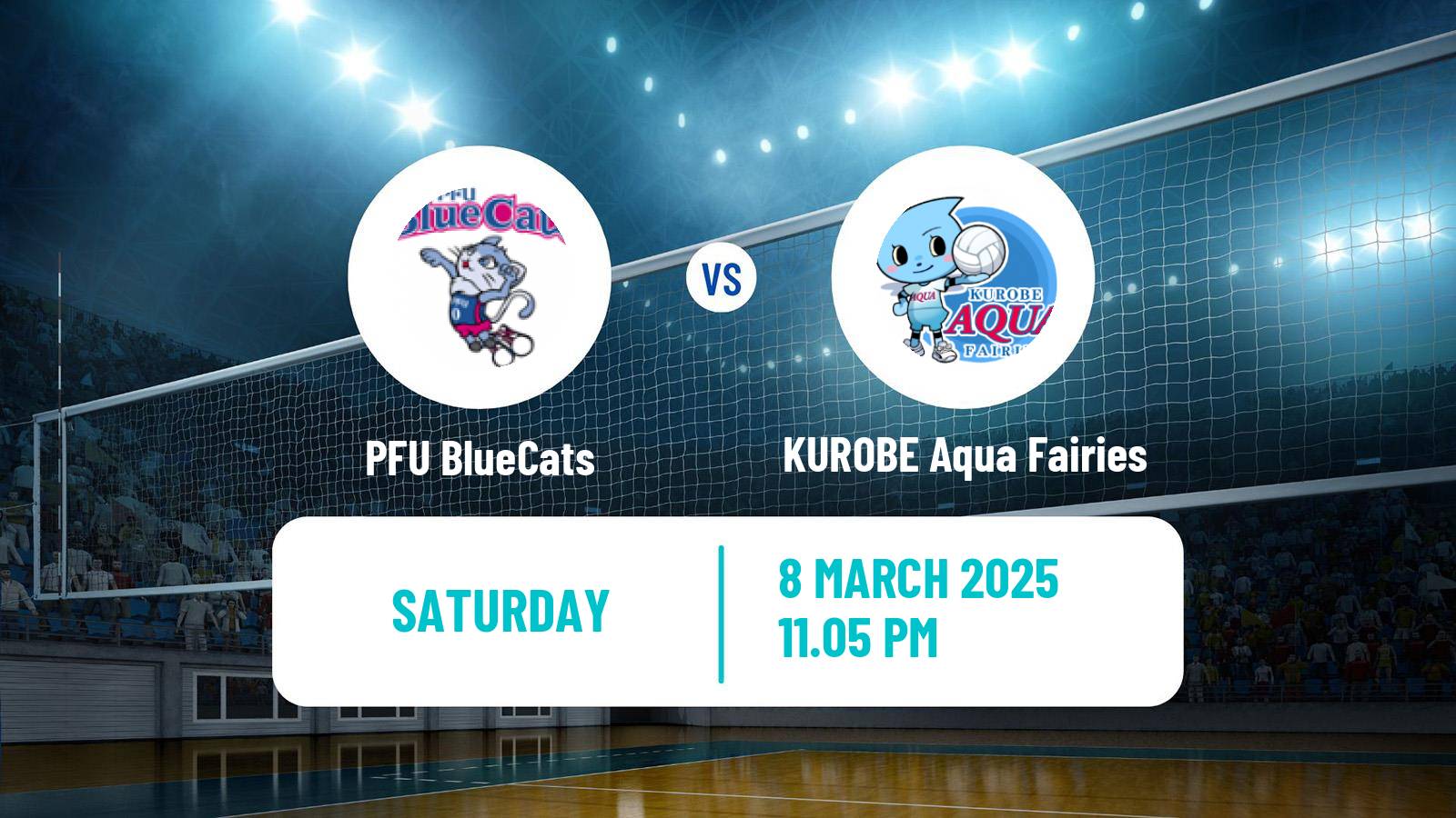 Volleyball Japan V Premier League Women PFU BlueCats - KUROBE Aqua Fairies