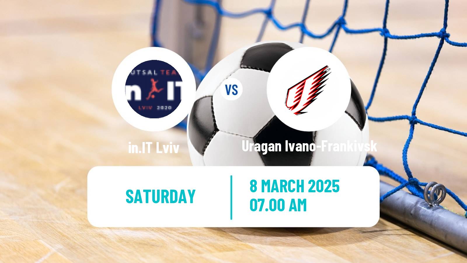 Futsal Ukrainian Extra Liga Futsal in.IT Lviv - Uragan Ivano-Frankivsk