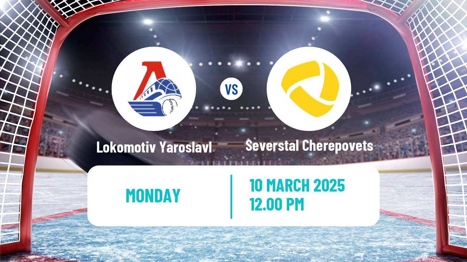 Hockey KHL Lokomotiv Yaroslavl - Severstal Cherepovets