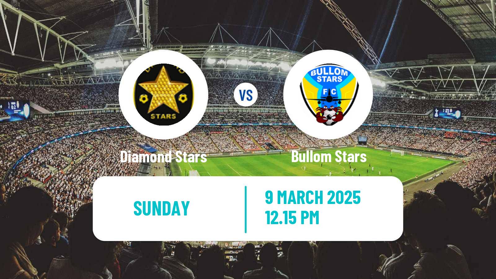 Soccer Sierra Leone Premier League Diamond Stars - Bullom Stars