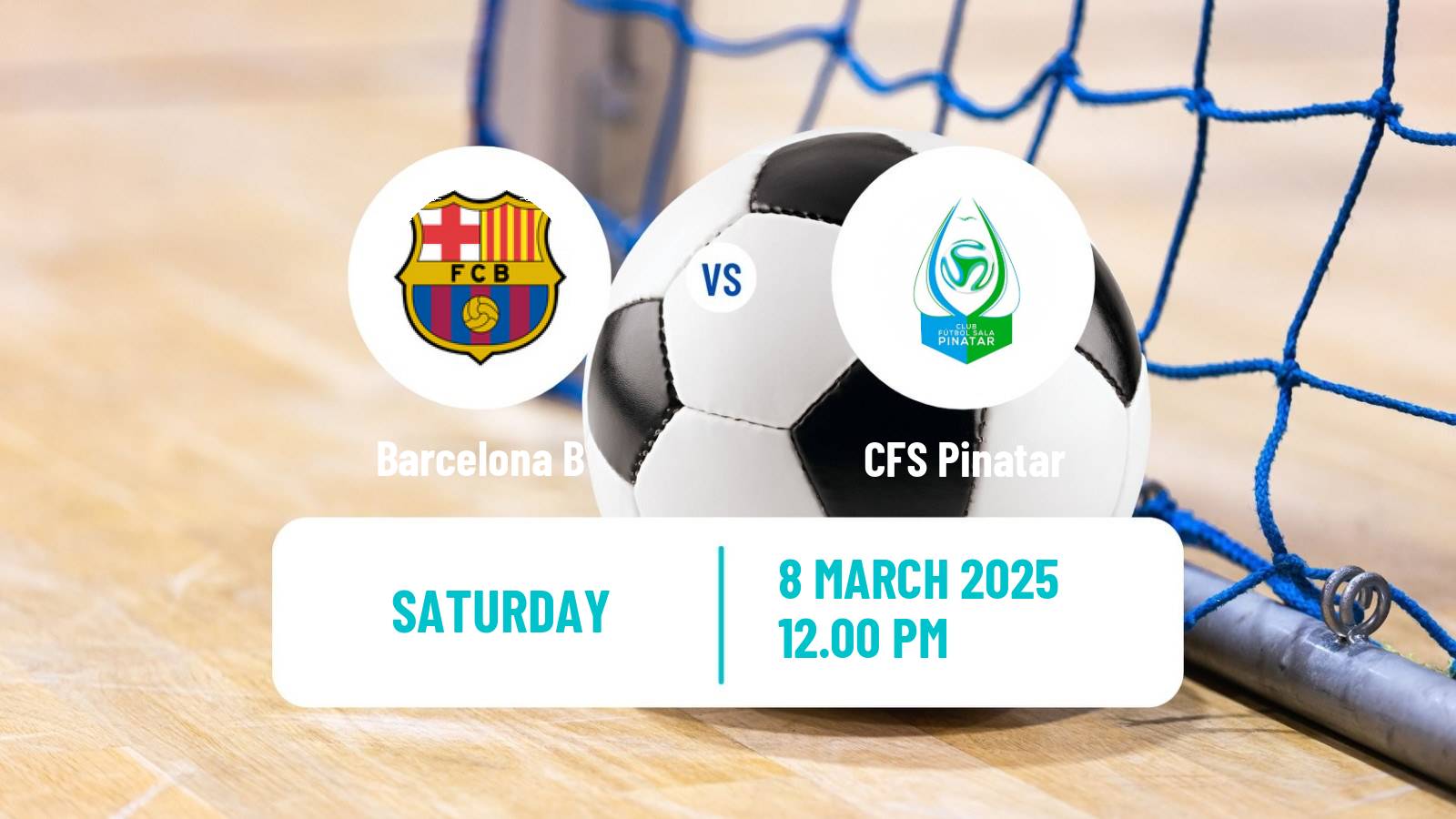 Futsal Spanish Segunda Division Futsal Barcelona B - Pinatar