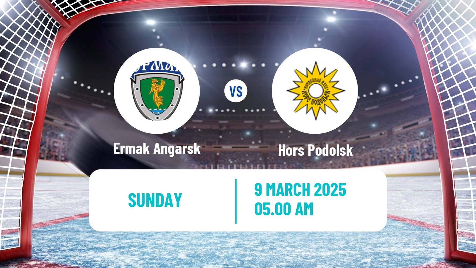 Hockey NMHL Ermak Angarsk - Hors Podolsk