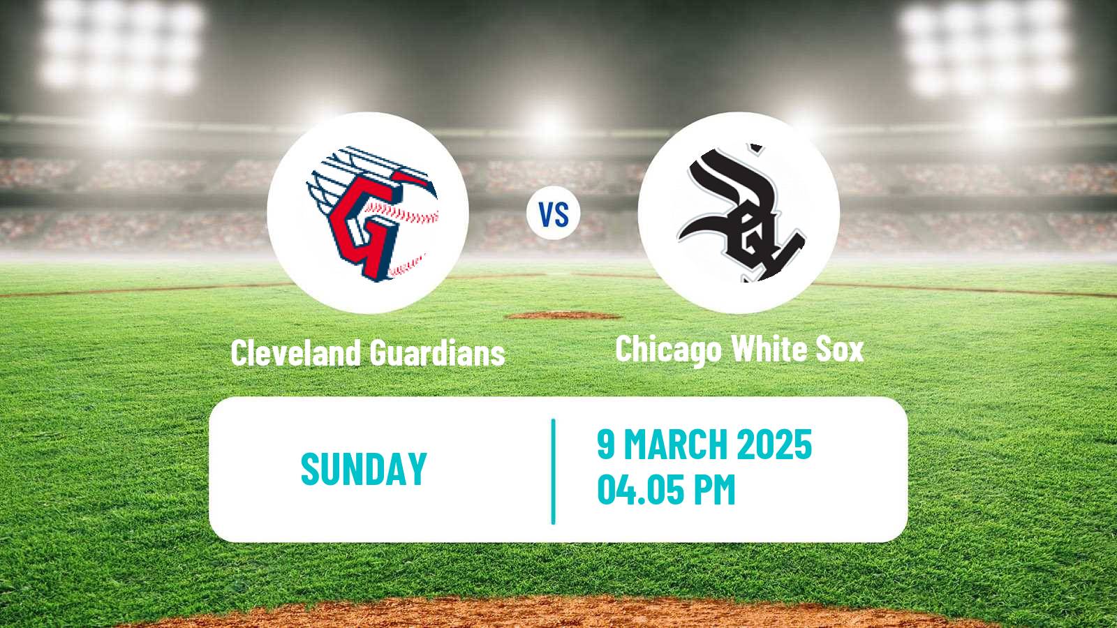 Baseball MLB Spring Training Cleveland Guardians - Chicago White Sox