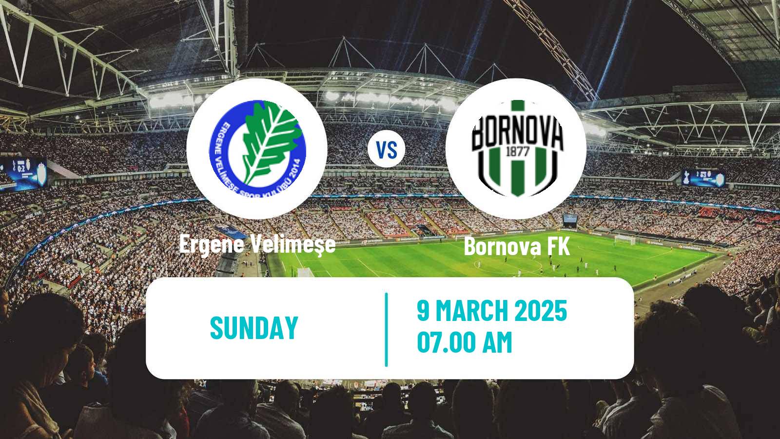 Soccer Turkish 3 Lig Group 1 Ergene Velimeşe - Bornova