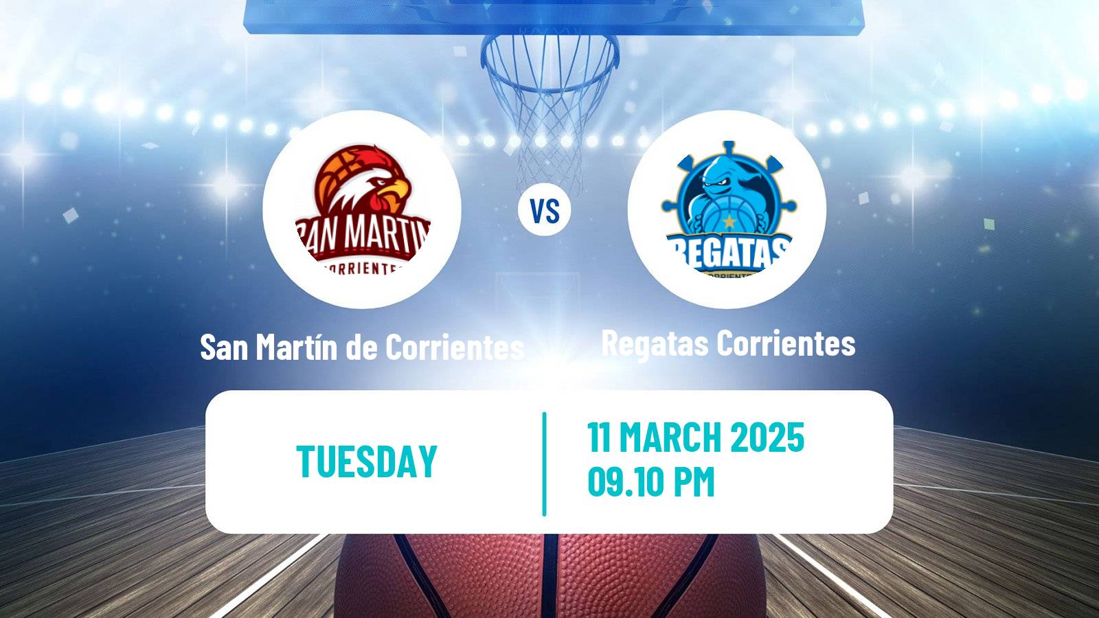 Basketball Argentinian LNB San Martín de Corrientes - Regatas Corrientes