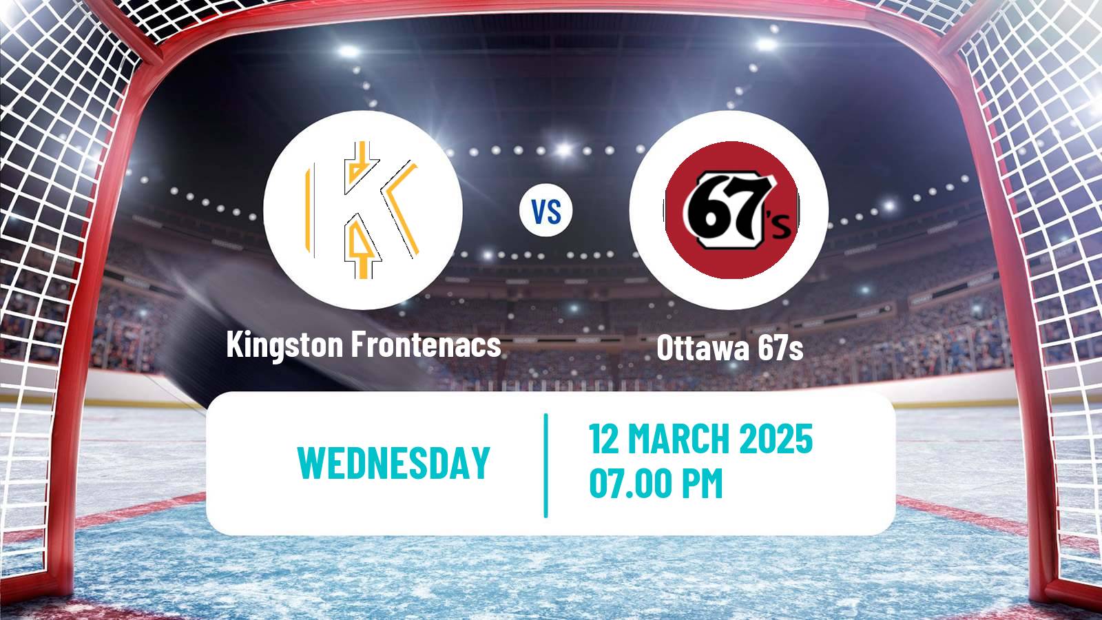 Hockey OHL Kingston Frontenacs - Ottawa 67s