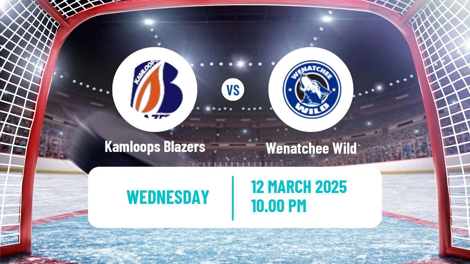 Hockey WHL Kamloops Blazers - Wenatchee Wild