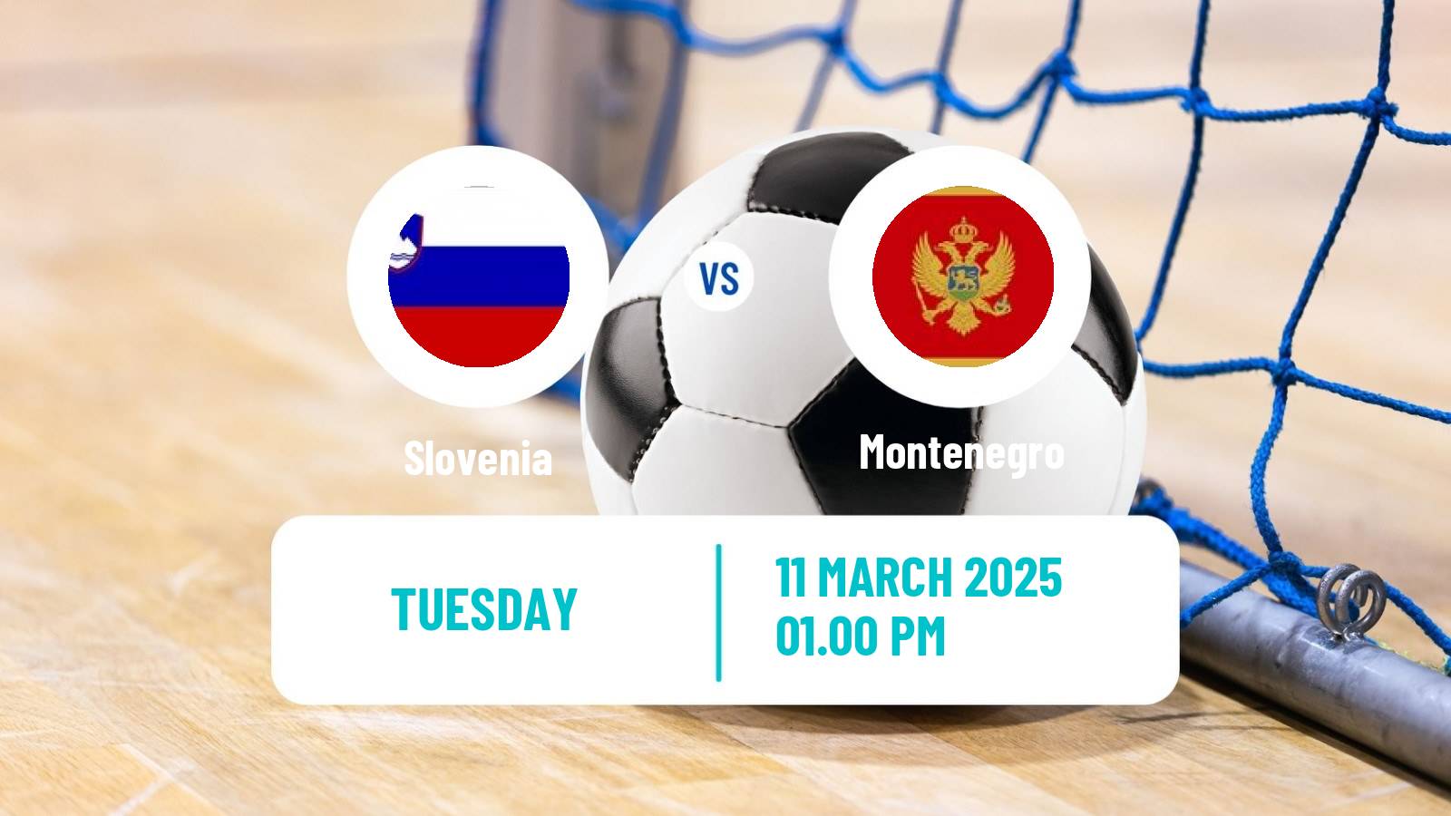 Futsal UEFA Futsal Euro Slovenia - Montenegro