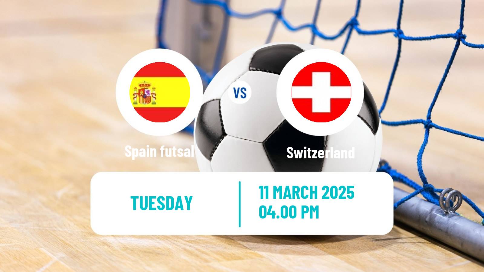 Futsal UEFA Futsal Euro Spain - Switzerland