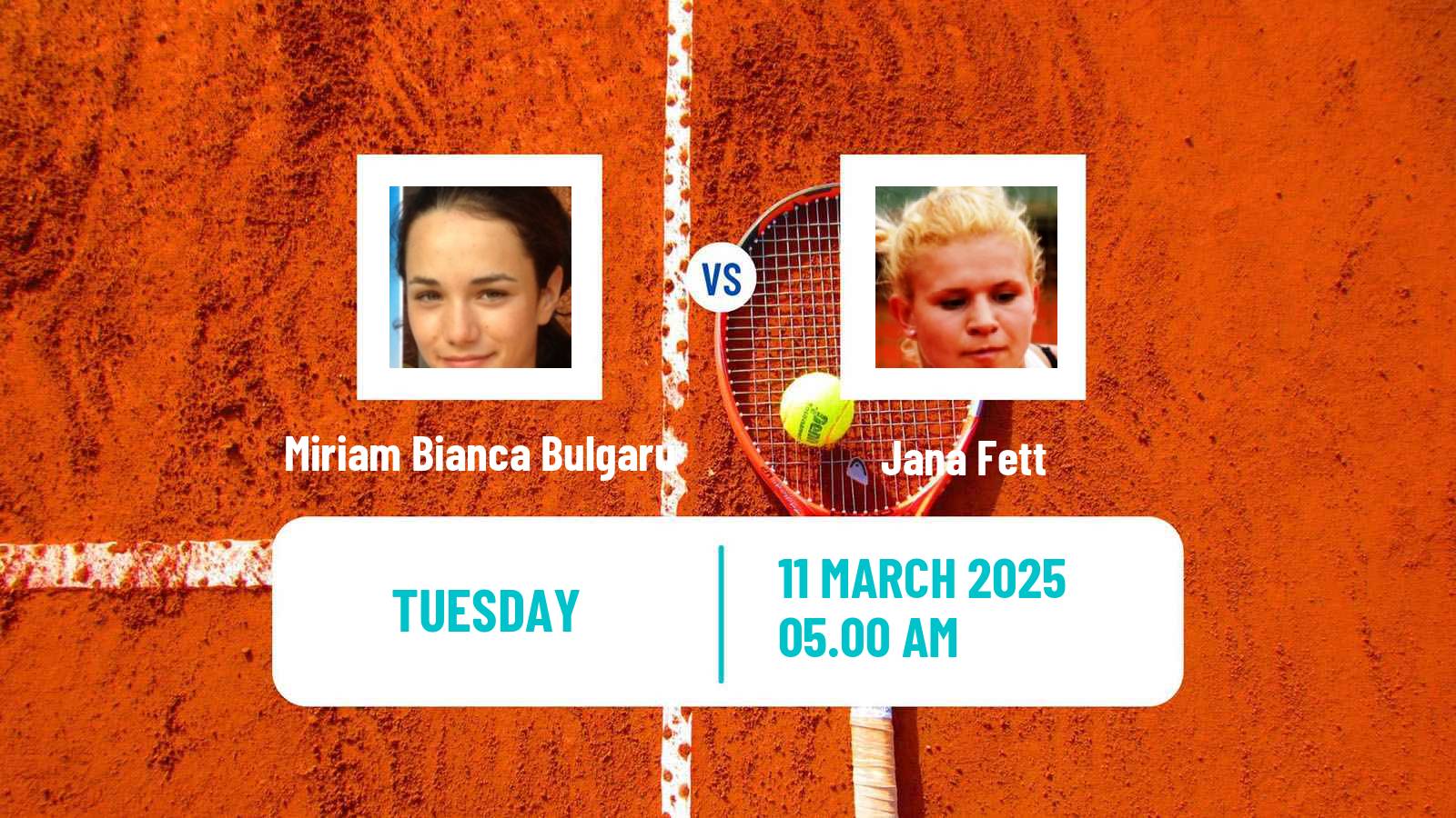 Tennis ITF W75 Szekesfehervar Women Miriam Bianca Bulgaru - Jana Fett