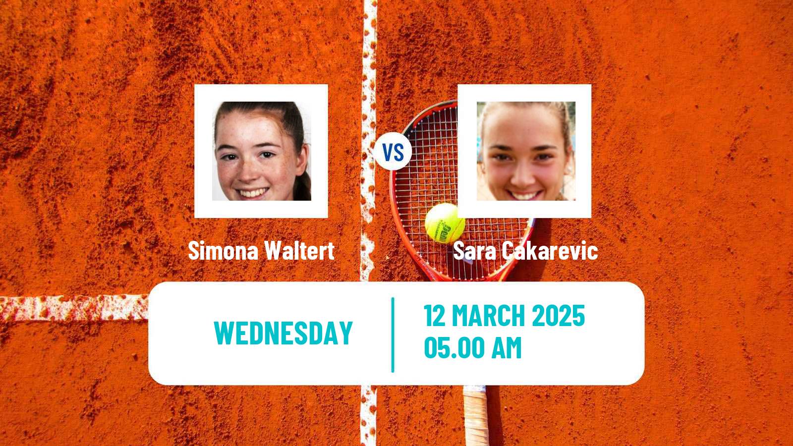 Tennis ITF W75 Szekesfehervar Women Simona Waltert - Sara Cakarevic