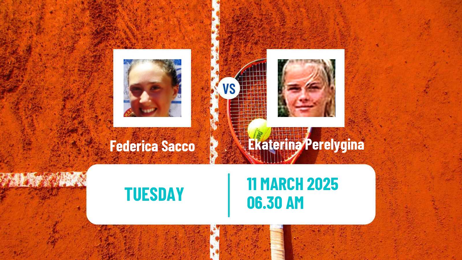 Tennis ITF W15 Alaminos Women Federica Sacco - Ekaterina Perelygina