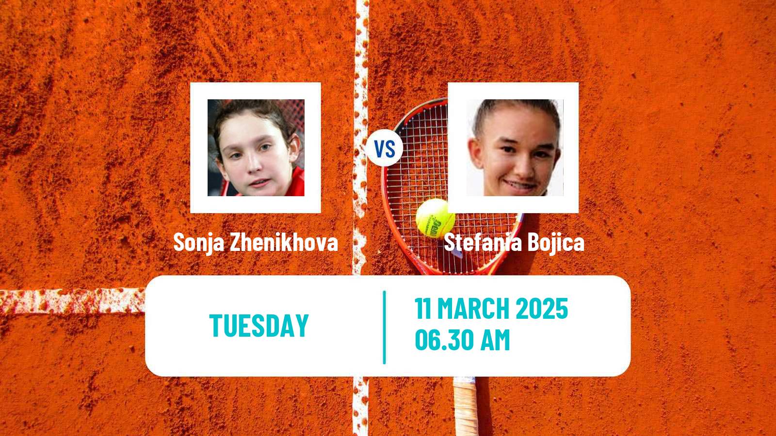 Tennis ITF W15 Alaminos Women Sonja Zhenikhova - Stefania Bojica