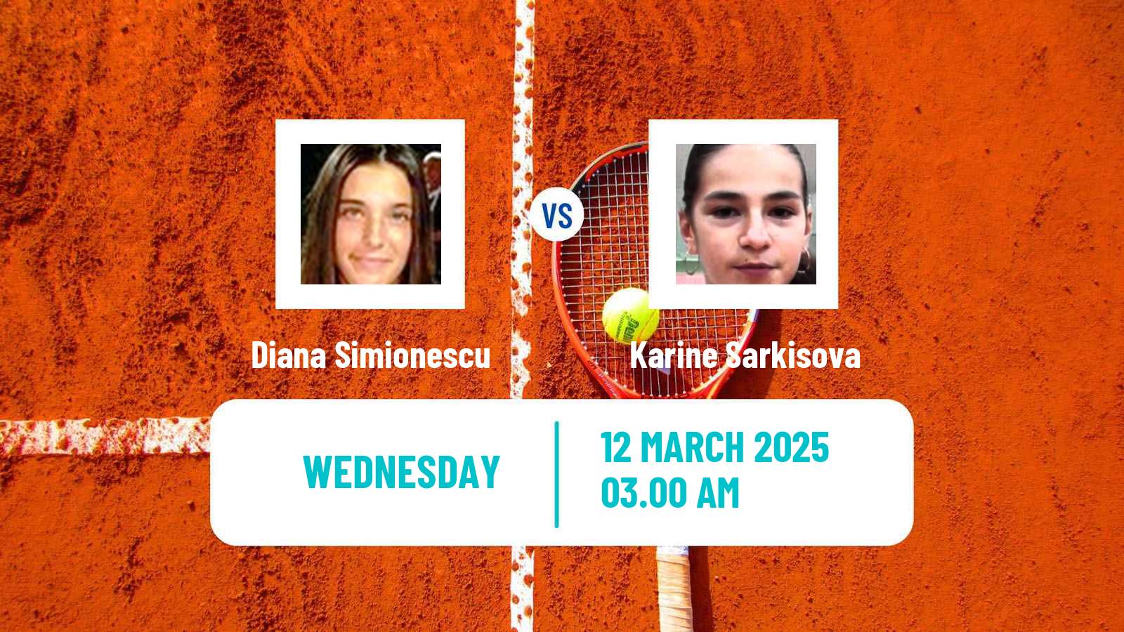 Tennis ITF W15 Antalya 37 Women 2025 Diana Simionescu - Karine Sarkisova